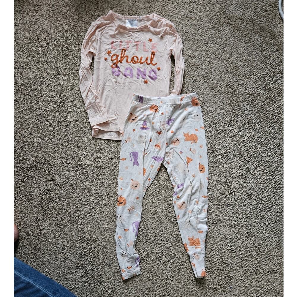 Trés Beau et Belle Little Ghoul Gang Halloween Bamboo Pajamas 4T
